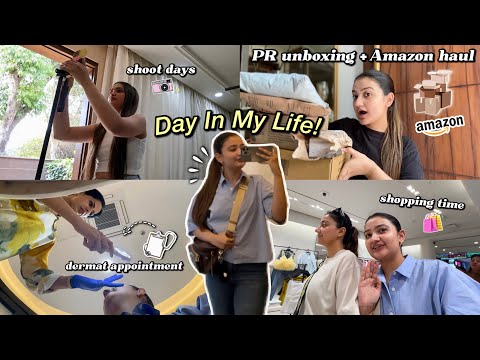 Weekdays In My Life In India💌 | How I Film My Content, PR Unboxing, Dermat Visits & Calling OUT?! 😱✨