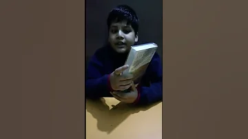 😱A kid from Gopal Fun School reciting Bhagwad Gita Shloka