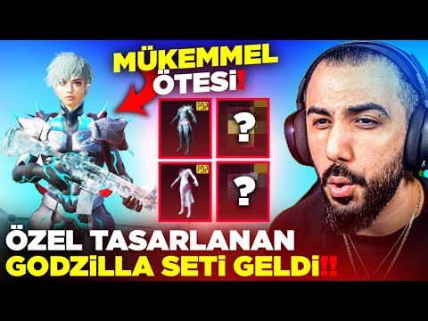 OYUNUN GELMİŞ GEÇMİŞ EN İYİ SETİ GELDİ!! 😮 ÖZEL GODZİLLA SETİ | PUBG MOBILE