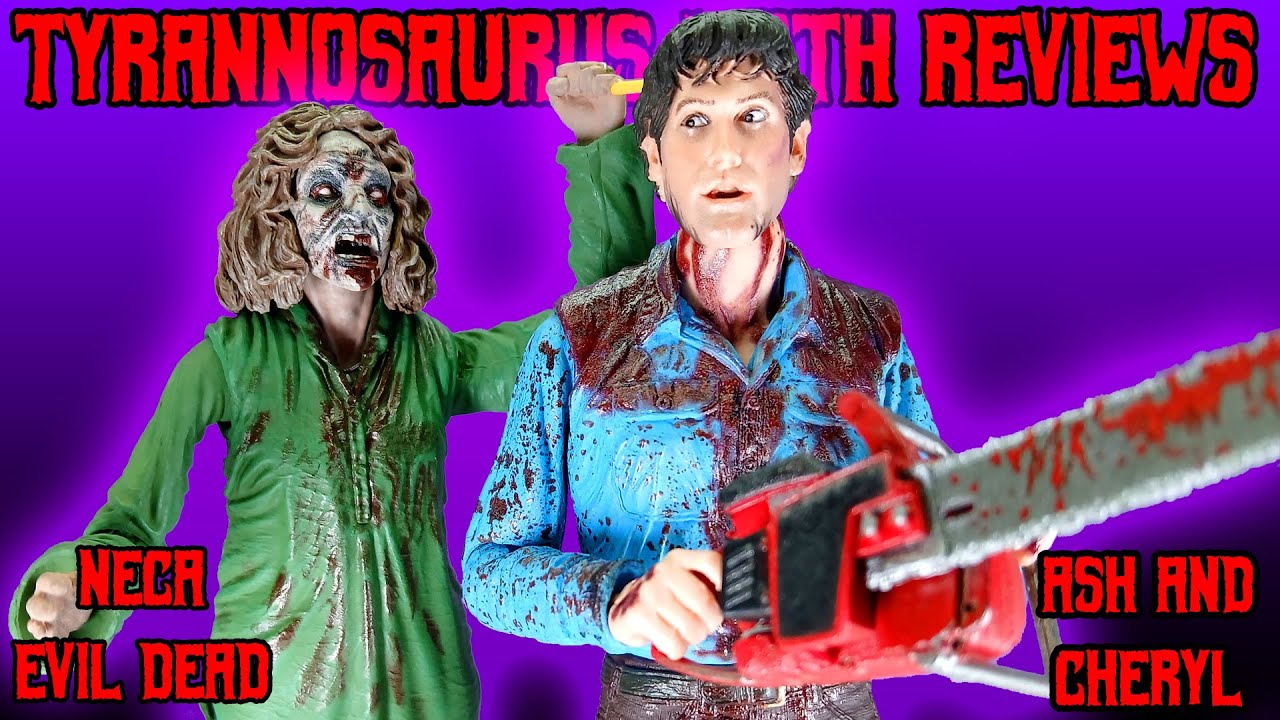 NECA The Evil Dead Ultimate Ash and Cheryl 2 Pack review - YouTube