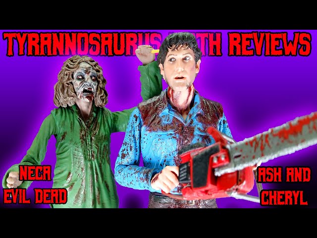 NECA The Evil Dead Ultimate Ash and Cheryl 2 Pack review - YouTube