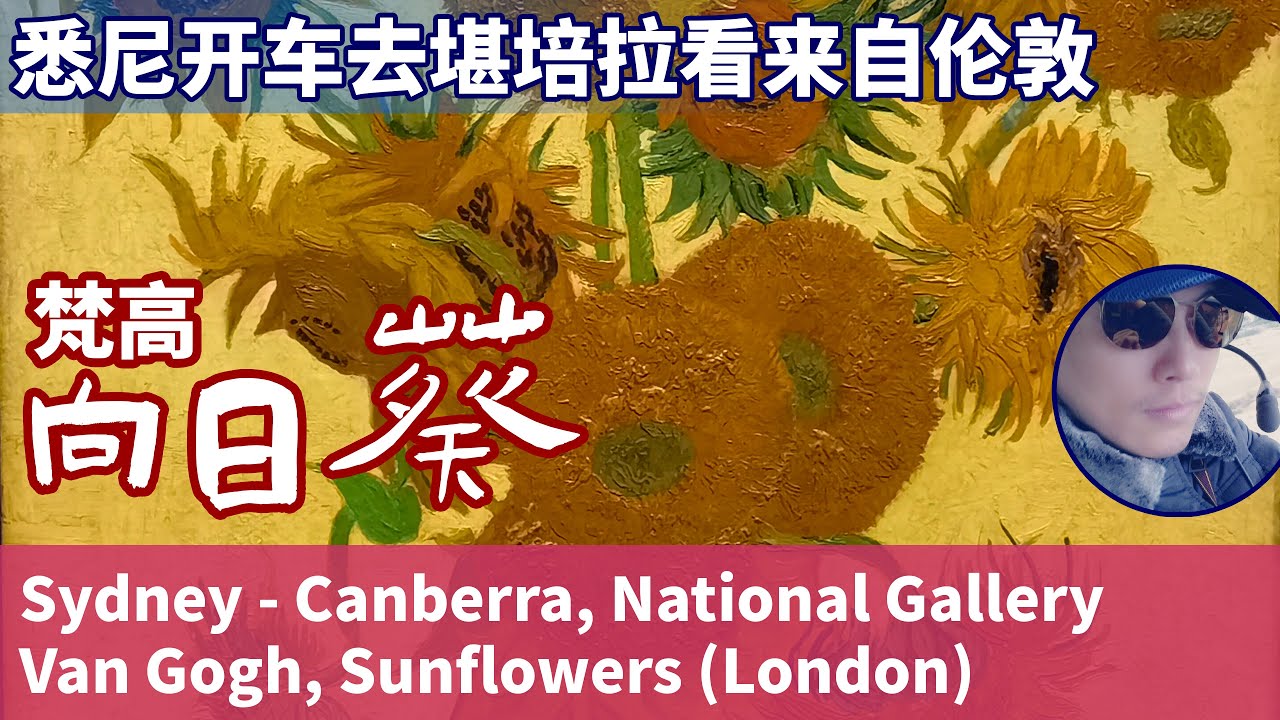 悉尼开车去堪培拉看来自伦敦的梵高向日葵 Sydney Canberra, National Gallery of Australia
