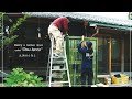 (Pro.41) Making a bamboo fence called "Otsu" fence.