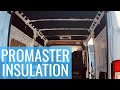 ProMaster Insulation with Thinsulate! Ram ProMaster Van Build Conversion - Episode 7 | Jason Klunk