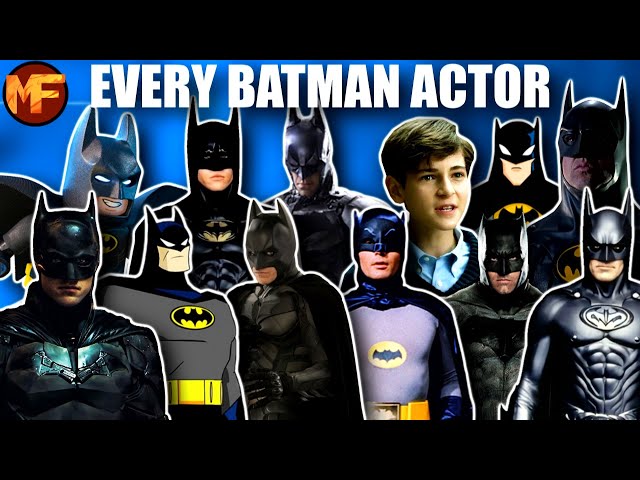 All 52 Batman/Bruce Wayne Actors: The Evolution of Batman 1943-2023 -  YouTube