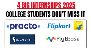 Data Analyst Internship Tamil | Flipkar Summer Internship Tamil 2025 | Hiring Interns 2025 | IT Jobs