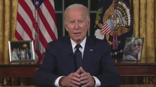 President Biden declares support for Israel and Ukraine is 'vital' for U.S. security