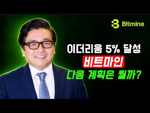 비트마인 이더리움 매집 중단 선언, 주주에겐 기회일까?