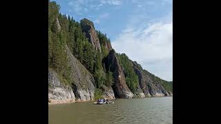 Река Кия  Белокаменный плес
