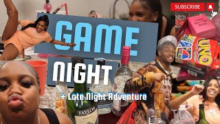 GAME NIGHT + Late Night Adventures | I exposed myself🤦🏽‍♀️ | Sparkle Lei&#39;