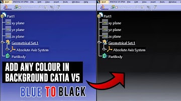 how to change catia background color | background color change in catia v5 | catia settings