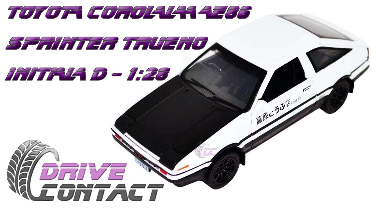 TOYOTA COROLLA AE86 SPRINTER TRUENO INITIAL D - 