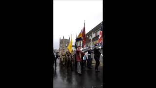 Rememberance Sunday Parade In Consett 2015