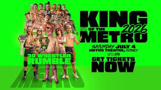 PWA KING OF THE METRO '26 presented by Pro Wrestling Australia BLACK LABEL screenshot 3