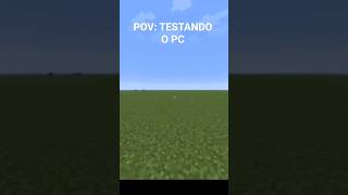 Testando o PC #vaiprofycaramba #minecraft #bomba