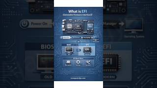 What Is EFI | Extensible Firmware Interface ⚙️ #diy #shorts #interfaces #short