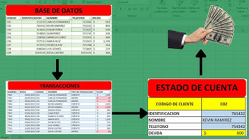 🤑 COMO HACER UN ESTADO DE CUENTA DE CLIENTES EN EXCEL