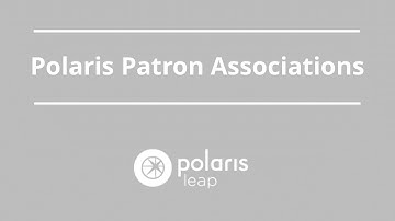 Polaris Patron Associations