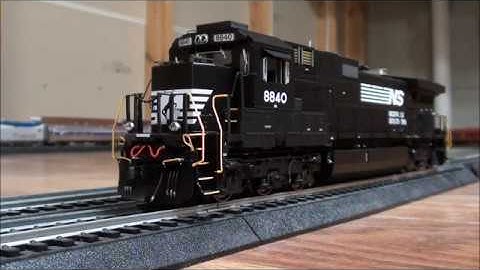 ScaleTrains Norfolk Southern GE C40-9 "Top Hat" Review