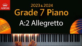 ABRSM 2023 & 2024 - Grade 7 Piano exam - A:2 Allegretto ~ Bohuslav Martinu