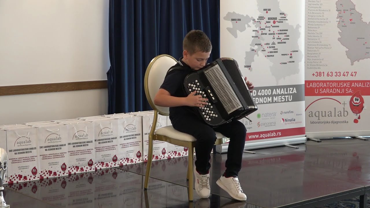 Dani harmonike Pančevo 2023.   nastup mlađih kategorija