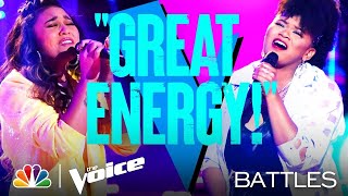 Ciana Pelekai vs. Denisha Dalton - Tate McRae's "you broke me first" - The Voice Battles 2021
