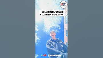 CMA INTER June