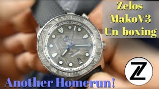 Zelos Mako V3 Full Meteorite Un-Boxing hands on with the latest from Zelos