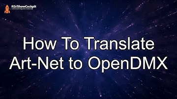 How to translate ArtNet to OpenDMX
