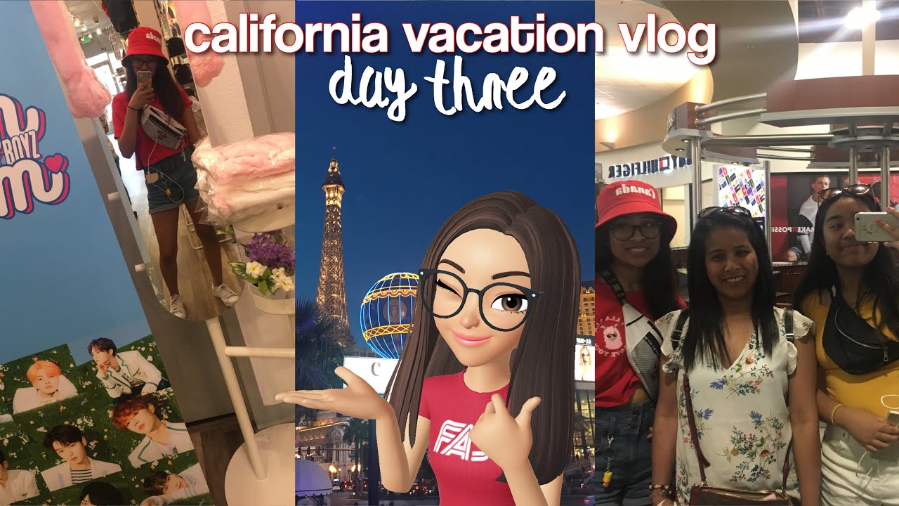 day 3 las vegas & kpop store! cali vlog YouTube
