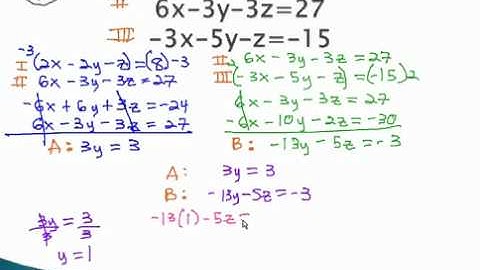 Systems of 3 Variables - Multiplying to Eliminate Part 2 - YouTube.mp4