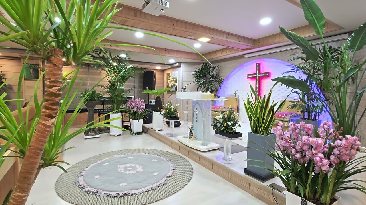 찬송가 9장 하늘에 가득찬 영광의 하나님 (사랑36 설교중 목사님찬양)