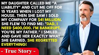 My Daughter Called Me A Liability And Abandoned Me For 15 Years Then She Found Out I Sold My 