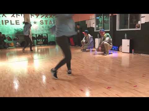 南バトル練2018.1.27@浜松のダンススクールTriple Star
