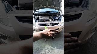 2014 Hyundai i20 serpentine belt noise - worn idler pulleys - removal/replacement