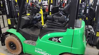 New HCAmerica Hangcha 5000lb Electric Li-Ion Forklift