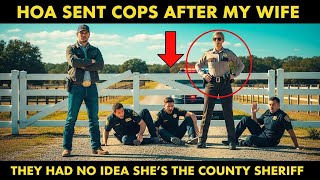 HOA Sent Cops After My Wife — They Had No Idea She’s the County Sheriff!