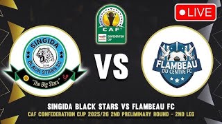 Live Singida Black Stars 3 1 Vs Flambeau Du Centre Fc Caf Confederation ...