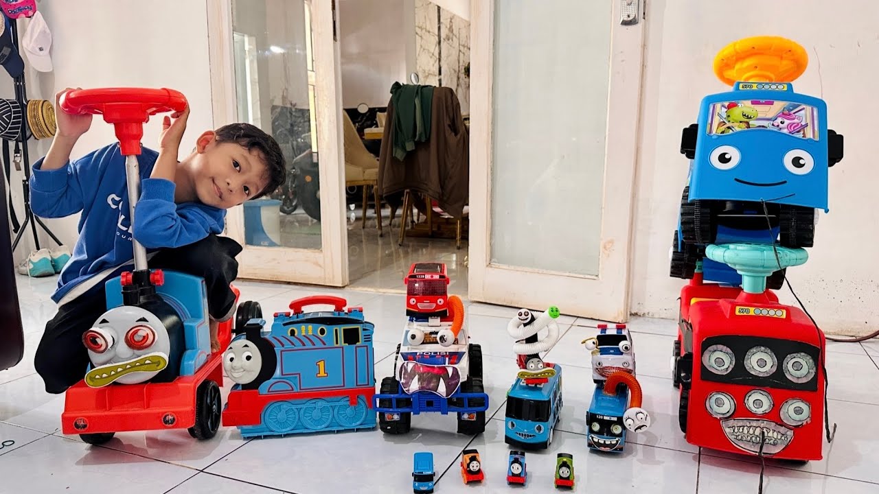 Go Thomas and Friends, Saya SUka Bermain Thomas dan Bus Tayo, Tayo Little Bus