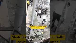 WATCH: Shots Fired by Lawyers At Delhi’s Tis Hazari Court | The Quint