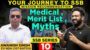 NDA SSB Interview Medical, Merit List & Complete Myths - By Ex NDA | SSB Series | Learn With Sumit