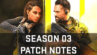 MW2 Season 3 Patch Notes...  Are These Changes Any Good?