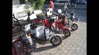 Турция  ,г.Кемер, прокат  скутеров и  рикш на   электрической   тяге