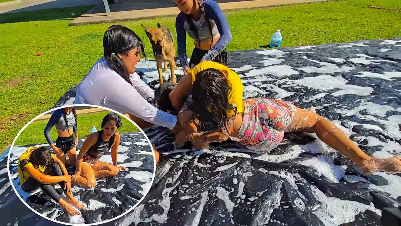 Delmi termino exhausta por la lucha que tuvo con Angela.