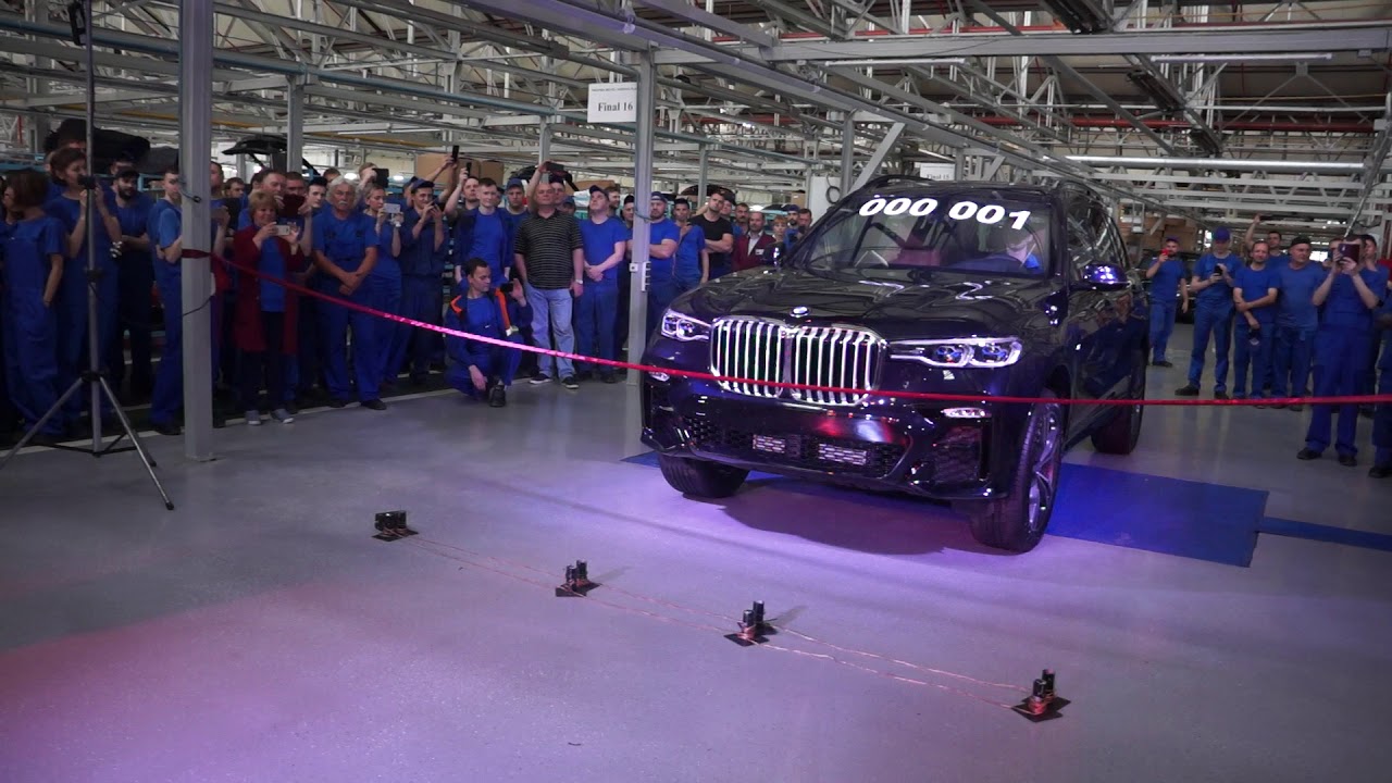Как собирают bmw x7 на самом большом заводе