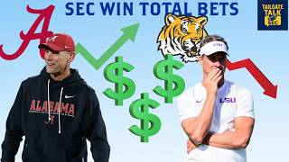 Win Total Bets in the SEC Ahead of the 2026 Season