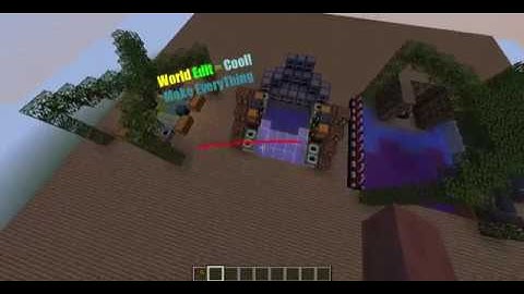 Mod Showcase (World Edit) | Minecraft 1.8.9