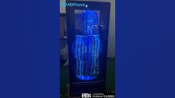 1*3 spliced 3D hologram fan cabinet solution