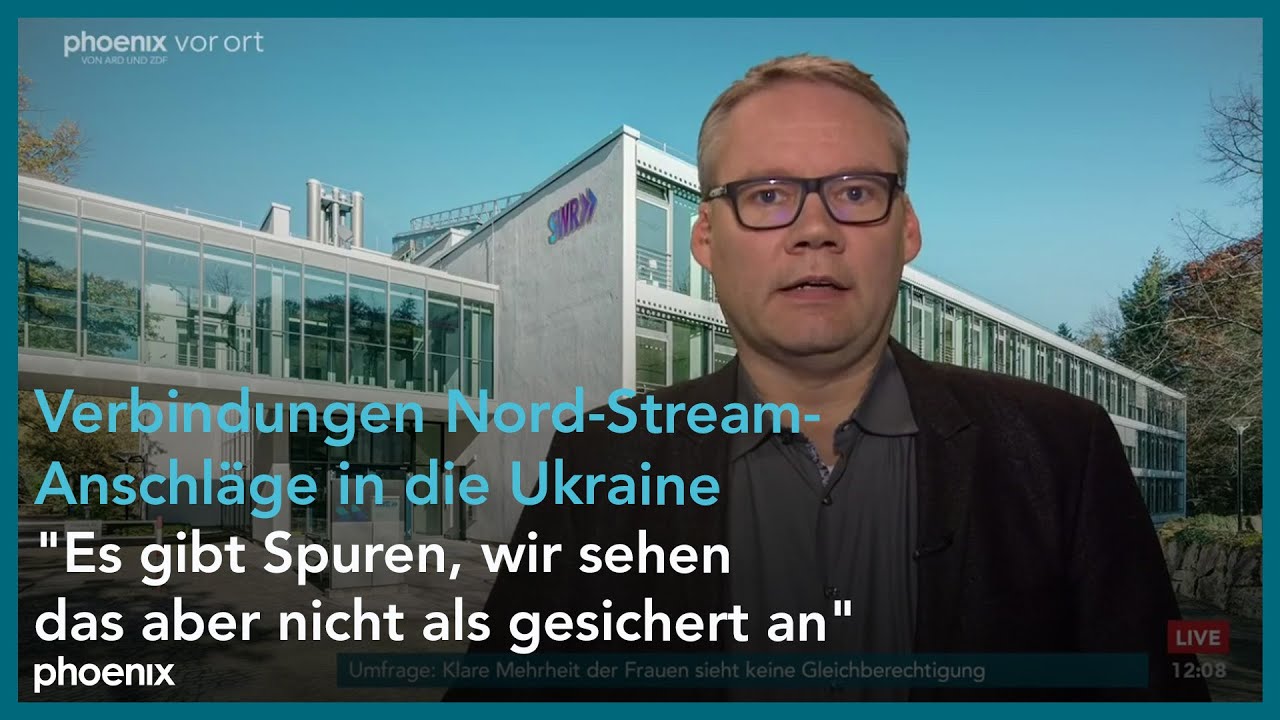 Holger Schmidt (SWR)  zu neuen Erkenntnissen über die Sprengung der Nord-Stream-Pipelines
