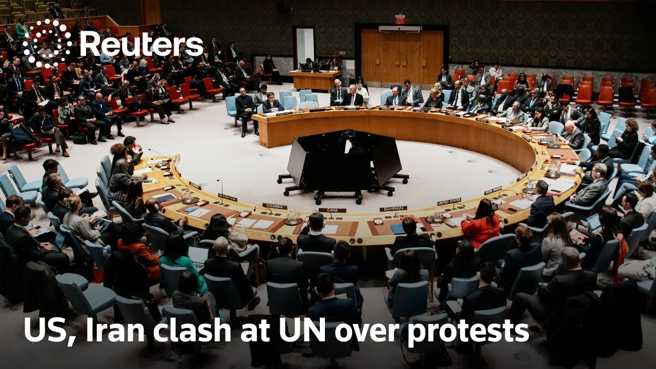 US, Iran clash at UN over protests as calls grow for restraint | REUTERS